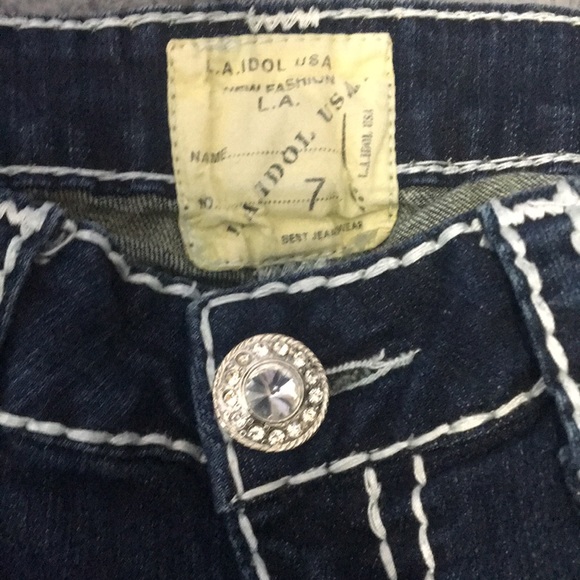 L.A Idol Jeans size 7 - Picture 3 of 10
